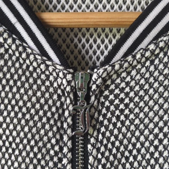 vtg Juicy Couture Mesh Bomber Jacket - Picture 4 of 9